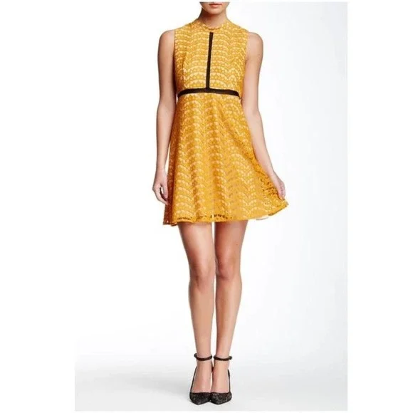 ABS Allen Schwartz | Dresses | Abs By Allen Schwartz Lace Babydoll Dress |  Poshmark